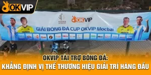 okvip tài trợ bóng đá